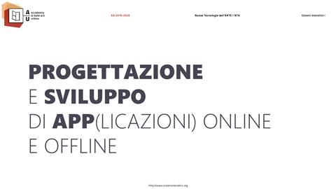 Lezione 1 (aa 2019-2020)